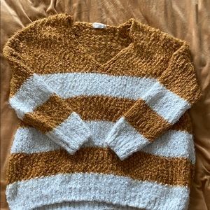 Slouchy V-Neck Sweater